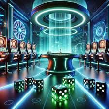 Tampilan bingo evobet88 bernuansa hijau